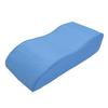 S Shaped Leg Elevation Pillow for After Surgery Swelling Orthopedic Leg Wedge Pillow Blue