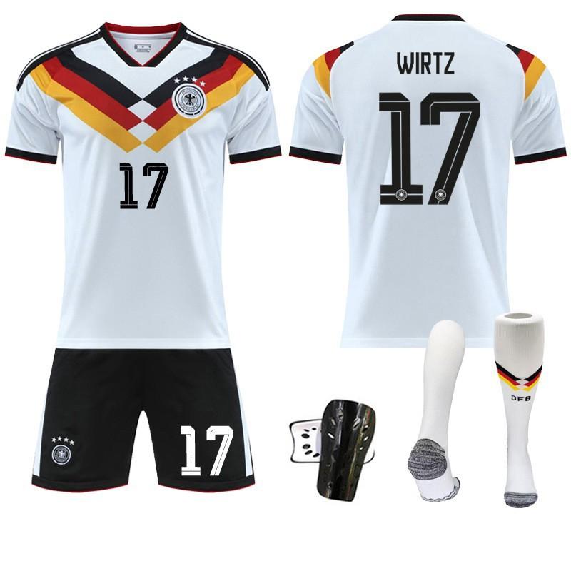2627 Coupe du Monde Allemagne Domicile N°. 10 Musiara Jersey 7 Hafertz 8 Kross Costume Uniforme de Football Hommes