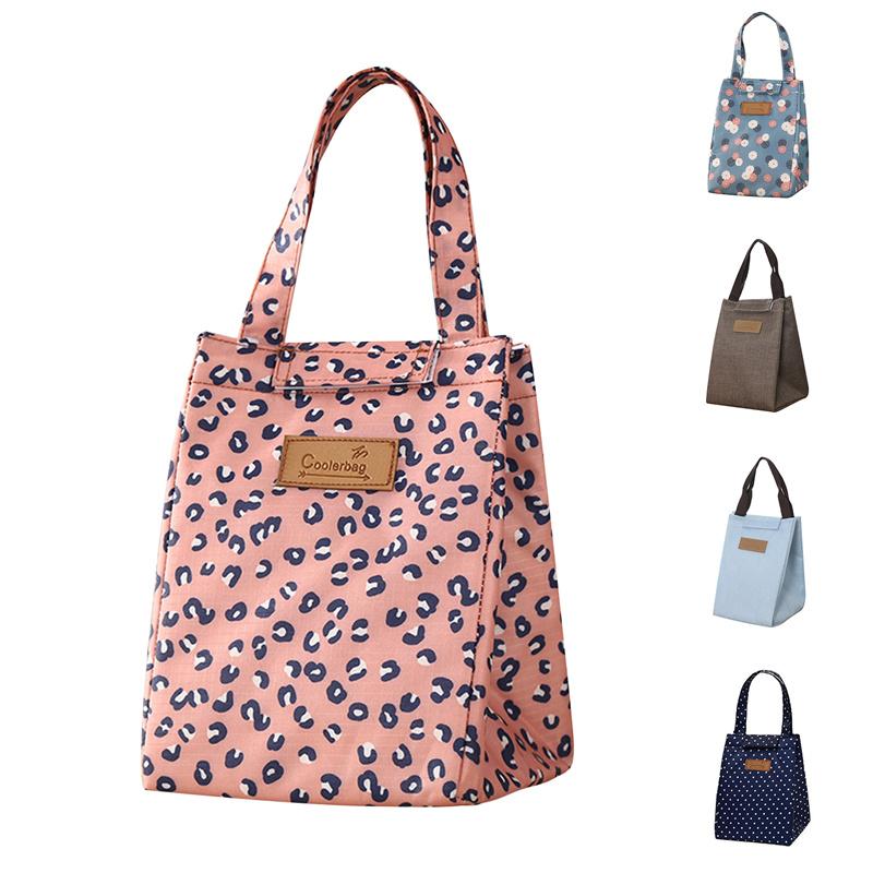 Lunch Bag Portable Food Refrigerated Bag Heat Preservation Lunch Box Lunch Bags Insulation Cover To Women Casual Handbag 2025