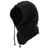 Trapper Winter Cap Thermo Winter Windproof Riding Hoods Snowboarding Head Cover with Facial Shield Neckerchief Black