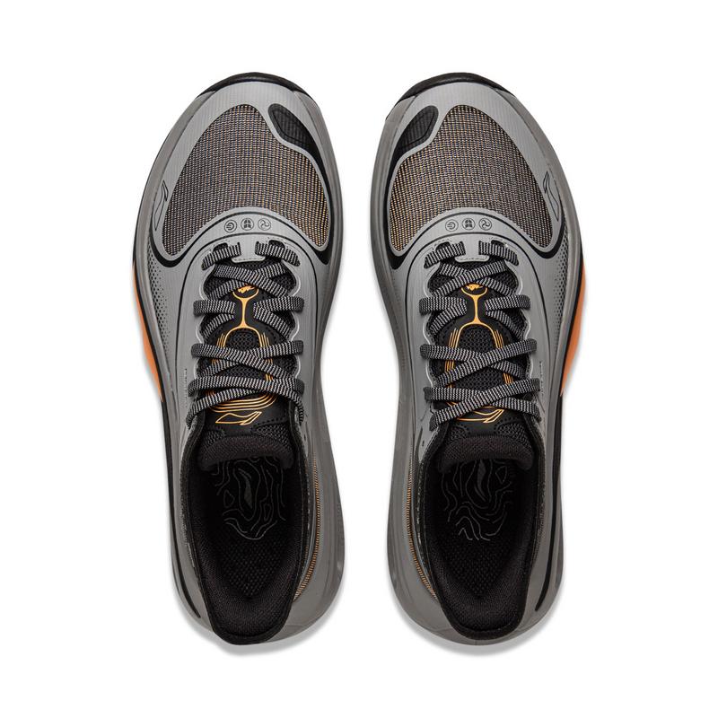 New LiNing CF Tracing Xunyou Low-Top Trekking Shoes Unisex Black Gray AHCV017-4