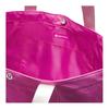 Lululemon Diária 20L Logo Metálico Fecho de Botão Bolsa Tote de Nylon Reciclado Unissex Bolsas Tote Rosa Osso LU9BSDS-066885