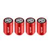 4 Piezas 4 Piezas Tapa de Válvula de Neumático de Rueda de Coche Estilo 3D Tapa de Vástago Accesorios Para Morris Garages ZS HS MK2 MG Rx5 ZST MG3 MG5 MG6 MG7 GT GS ZX