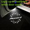 2PCS Car Door Welcome Light HD Wireless Projector Lamps Accessories For Honda Accord 10th 9th 2019 2020 2021 2022 2023 2024 ahw256