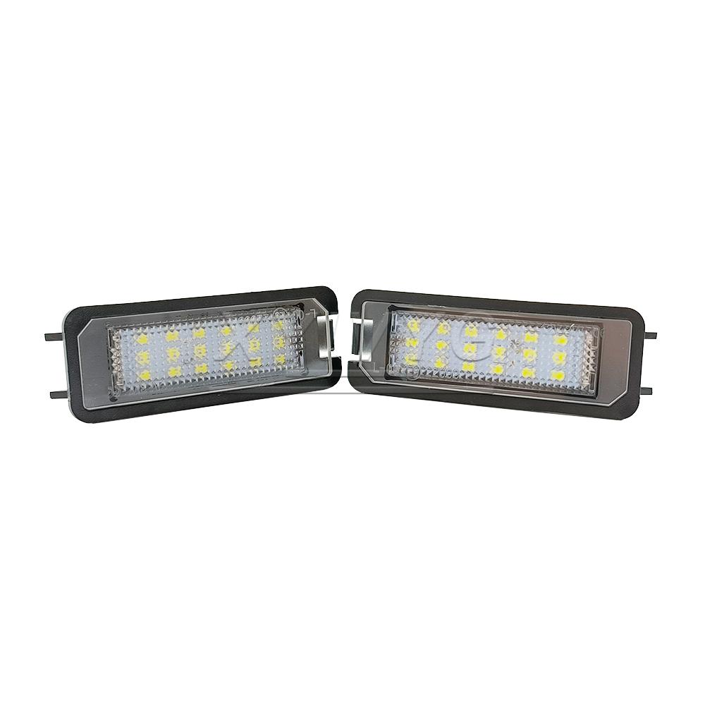 2pc LED Number License Plate Light For Bentley 06 Continental GT 08 Continental Flying Sp For Seat Exeo/ST 09~ Leon/Leon4 06 License Plate Lights 2