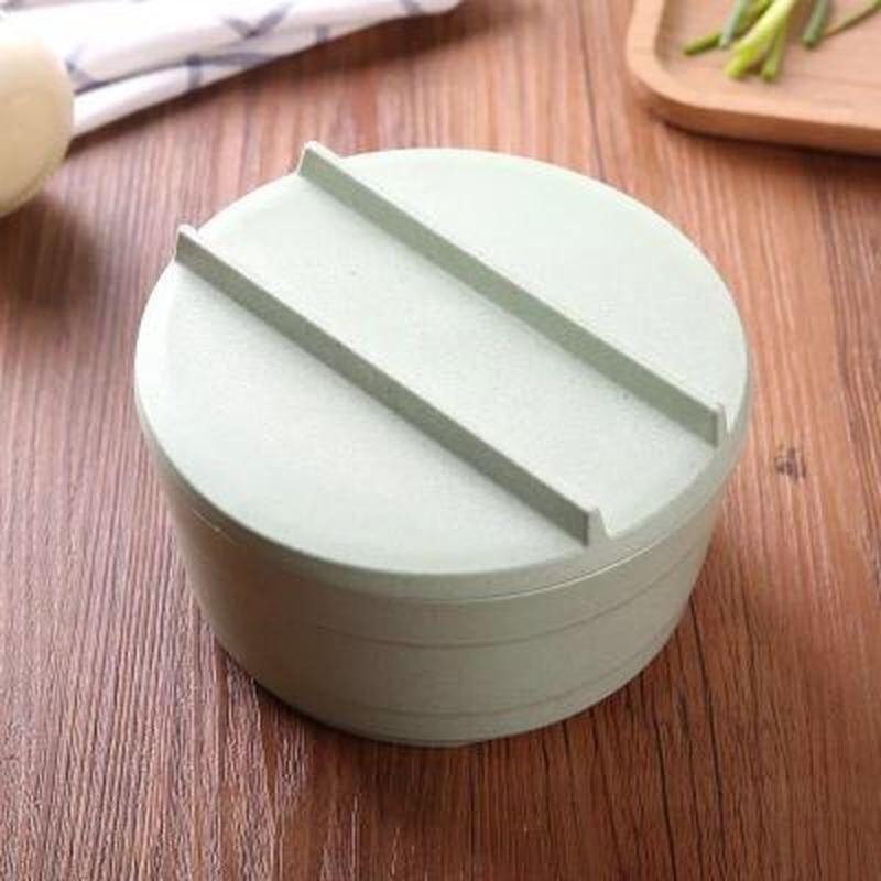 1PC Cute Noodles Bowl with Lid Wheat Straw Style Soup Bowl Microwavable Bowl