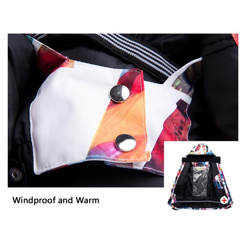 Ski Suit Women Waterproof Windproof Snowboarding Jacket Pants Set Outdoor Thick Warm Snow Coat