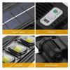 2000MAH Solar Powered Led Wall Light Outdoor Motion Sensor Waterproof IP65 Lighting for Garden Path Garage Yard Street Lamps
