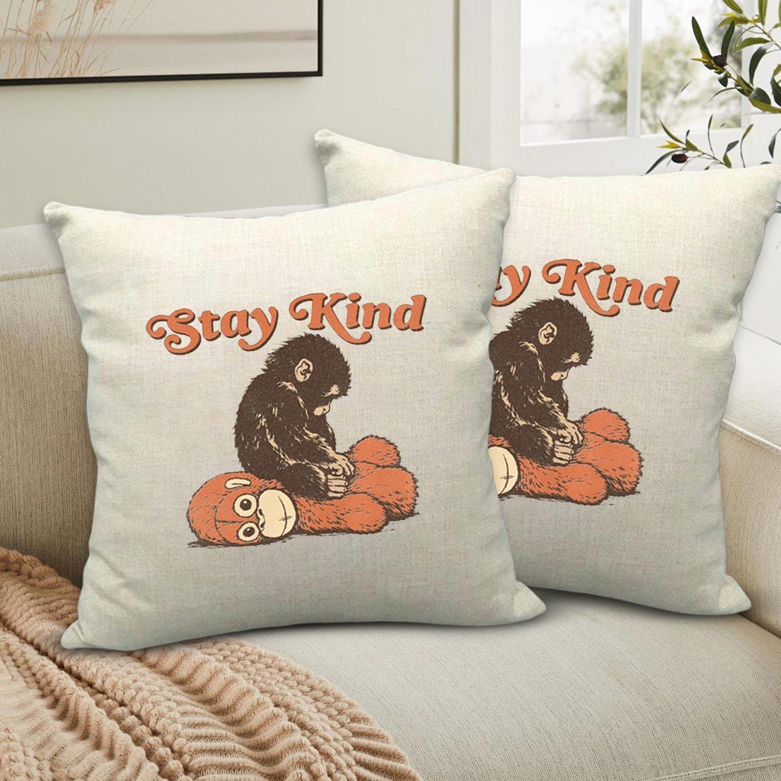

Cute Fashion Pillowcase Printed Cushion Cover for Living Room Sofa Home Decor one size