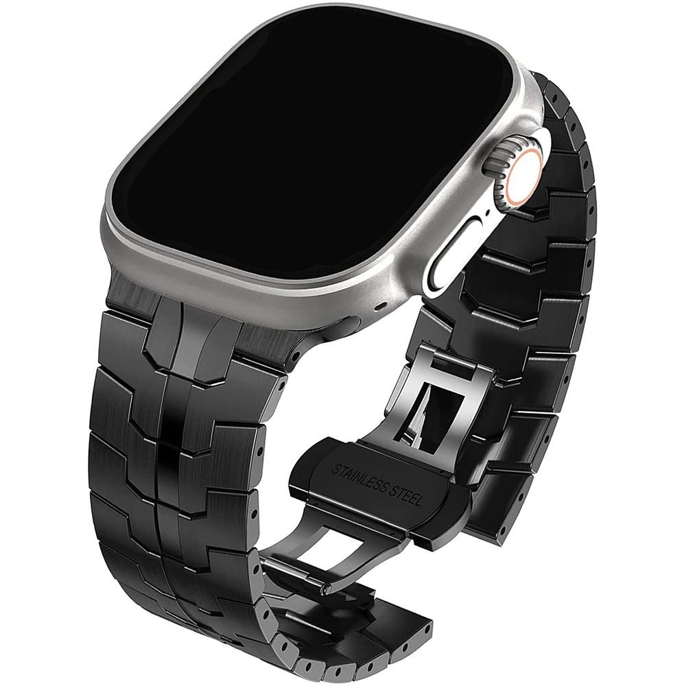 Stainless Steel Band for Apple Watch Ultra 3 Strap 49mm 46mm 44mm 42mm 41mm 40mm Metal Bracelet for IWatch 11 10 9 8 7 6 5 4 SE