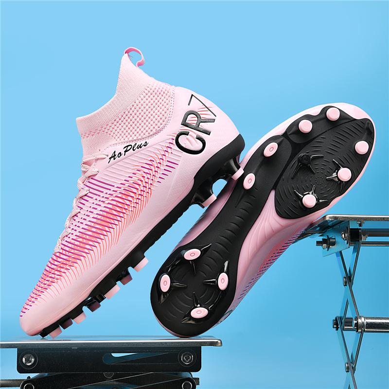 Мужские Футбольные Бутсы Дышащие Уличные Футбольные Бутсы для Травы Футбольные Кроссовки Противоскользящие TF/FG Низкие Противоскользящие Спортивные Футбольные Бутсы 35