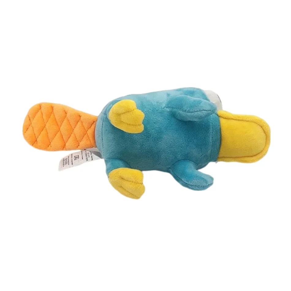 25CM Neues simuliertes blaues Schnabeltier Perry Plüschtiere Anime Stofftiere Entenpuppen Jungen Mädchen Weihnachten Geburtstagsgeschenke.