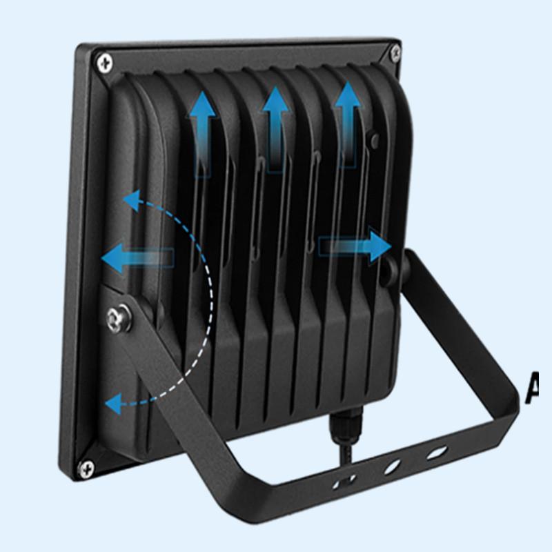 25W RGB Projection Light Intelligent Bluetooth APP Flood Light Landscape Stage Lighting RGB Floodlight