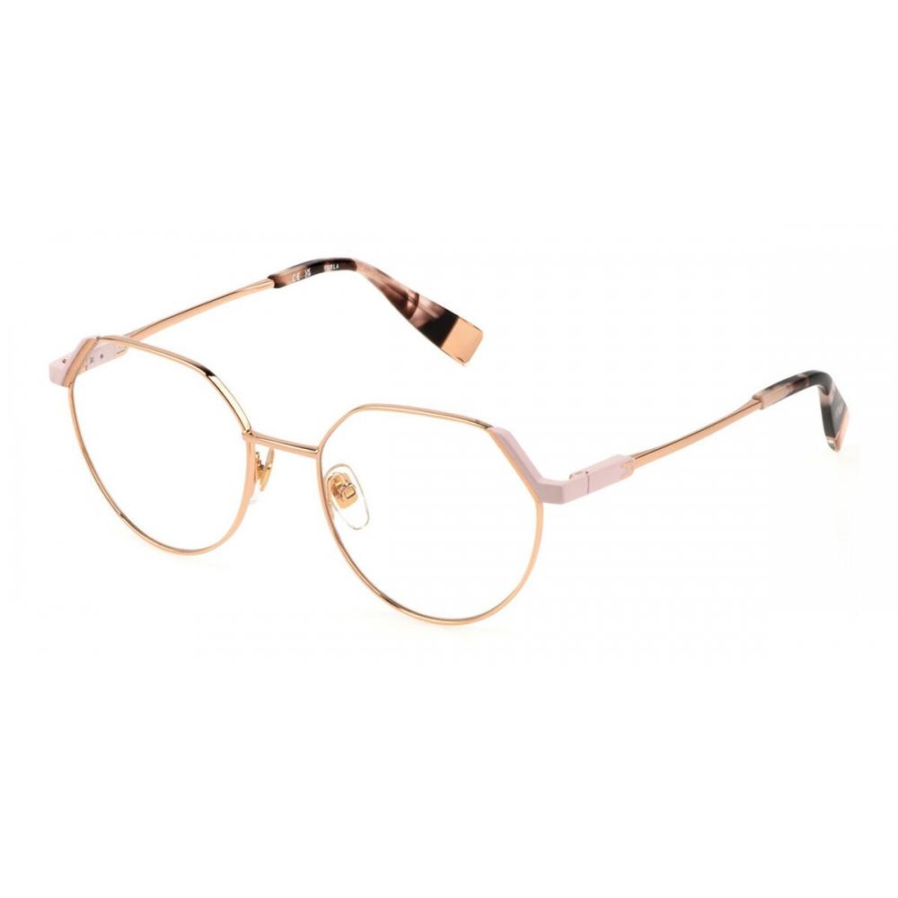 

Furla Vfu676 08mz Women Eyeglasses Polished Copper Gold/52