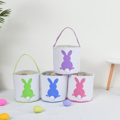 2022 Ostern Mehrzweck-Aufbewahrungskorb Add Atmospheres Stoff Hase Einhorn Geschenktasche für Festival