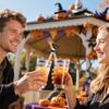 Halloween Straw Covers Reusable Drinking Straw Cover Cap Pumpkin Ghosts Design 10mm Straw Toppers Halloween Decorations Straws Protector