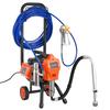 Stand Airless Paint Sprayer, 1500W, 3300PSI High Pressure Airless Sprayer with Cart, Cleaning Brush, Hose, Extension Rod, Nozzles, Electric Spray
