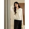 Women's Stylish Faux Two-Piece Mink Velvet Knit Cardigan