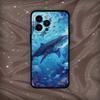 AAA Whale  Phone Case For iPhone 17,16,15,14,13,12,11 Plus,Pro Max,XS,Soft Silicone Black Cover