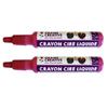Wax Crayon for Candle - GRAINE CREATIVE - Red - Set of 2 - 30 Ml - Mixed