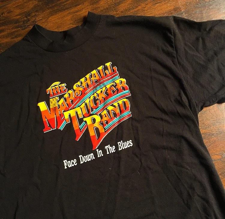 

THE MARSHALL TUCKER BAND Face Down In The Blues TOUR Gift For Fan S to 5XL QT141 Unisex T-Shirt XL