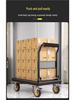 Lightweight Portable Folding Hand Cart for Moving and Delivery, Small Flatbed Truck for Household Use, Free Shipping