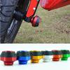 4PCS Universal Motorcycle Wheel Protection Crash Pad Motorbike Crash Protectors Alloy Motocross Falling Front Fork Slider Cups