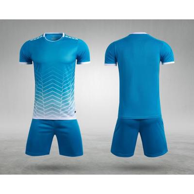 Football Uniform Set, Men's and Women's Short-sleeved Football Jerseys, Children's Student Training and Competition Uniforms