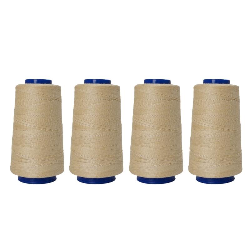 4 Spools Sewing Thread Polyester Sewing Thread 1000yds Each for Sewing Machines Hand Stitching Embroidery Quilting Craft
