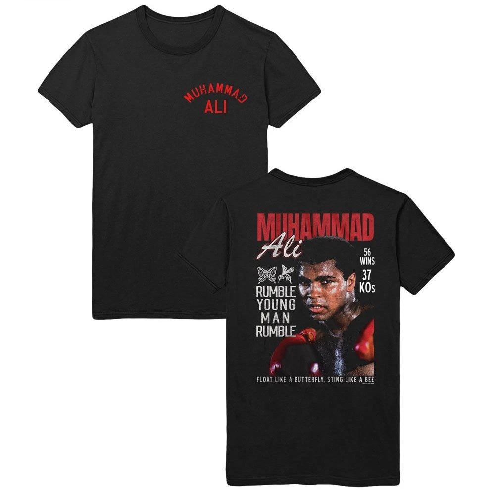 Muhammad Ali - Rumble Young Man - American Classics - Solid Black Short Sl 110
