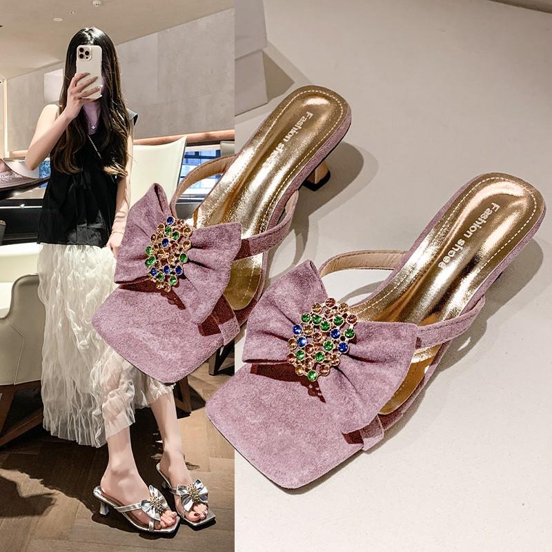 Fashion House Slippers Platform Shoes Luxury Slides Cover Toe Rubber Soft Summer Designer Scandals Casual Fashion Leisure Cover Toe Shoe
