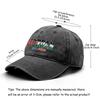 "MEXICO" "SI SE PUEDE" Flag Printed Snapback Baseball Cap , Adjustable Baseball Hat Lightweight Inelastic Fashion Unisex Dad Hat
