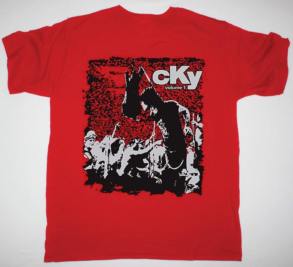 

CKY Band Red Cotton Unisex S-234XL For Men Women OM501 Unisex T-Shirt XL