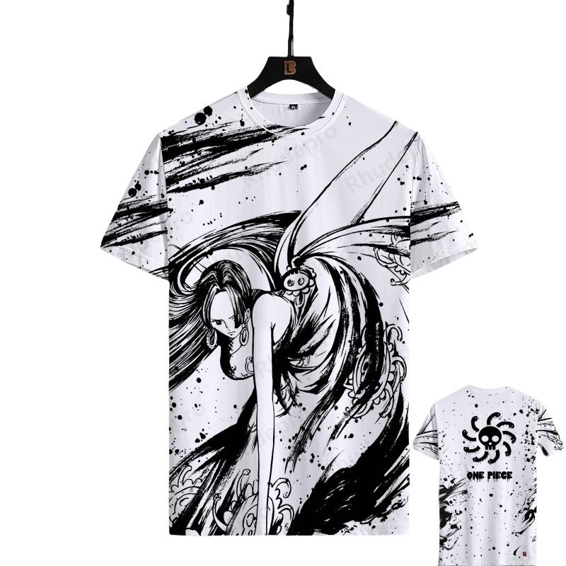 Japanese Printed Adult Men Summer Short Sleeve Tshirt Kids Cosplay Street Casual Clothing
