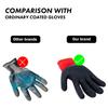 Latex Work Gloves and Safety Work Gloves Waterproof Seamless Knit Gloves for Mechanical Excellent Suitable for Warehouses and Red [HPHST] Hand-Coated