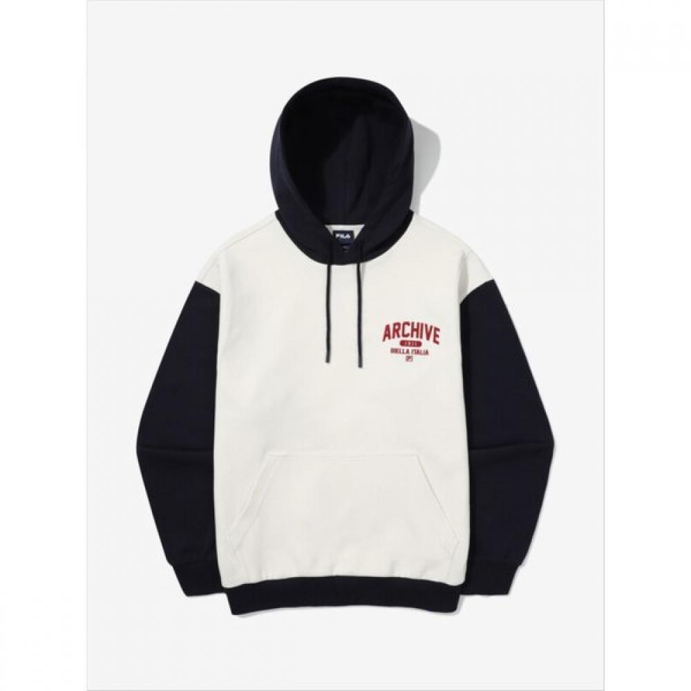 Fila Color Block Cotton Blend Hoodie Fs2pog1109x