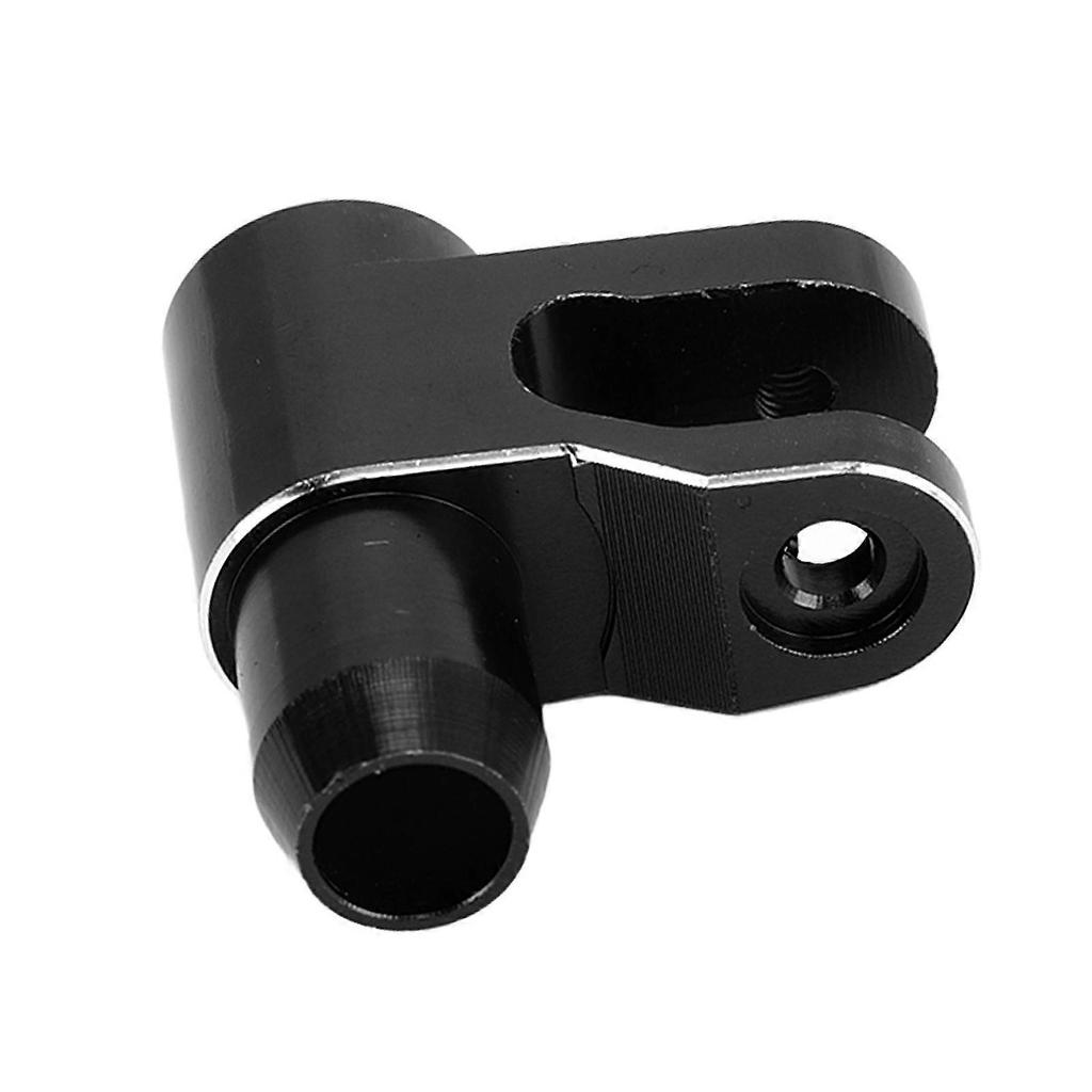 2024-RC Steering Servo Horn Arm High Accuracy CNC Aluminum Alloy Servo Arm Replacement for TRAXXAS 1/5 RC Car Black