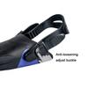 Aripioare profesionale de snorkeling Cataramă reglabilă Toc deschis Aripioare de înot anti-alunecare Pantofi de plajă oceanică Echipament pentru sporturi acvatice pentru adulți