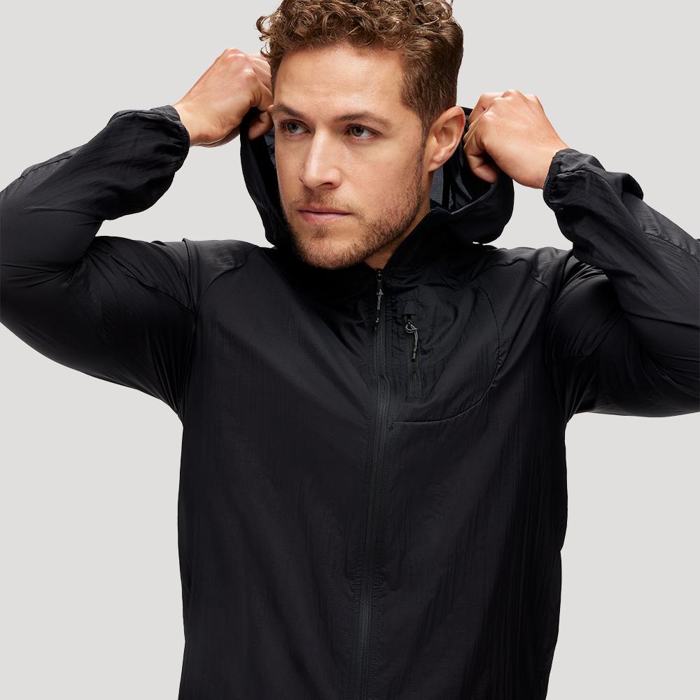 [hoka] Hoka Men s Skyflow Jacket 1141690-BLK S