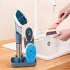 3 In 1 Kitchen Cleaning Brush Liquid Dispenser Pot Washing Brush Scrubber Brush  Sink Cleaning