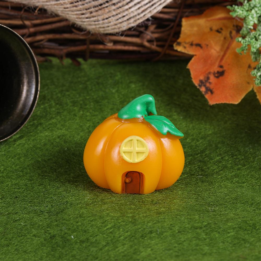 Mini Miniature Figurines Halloween Decor Resin Craft Halloween Ornaments Micro Landscape Ornaments