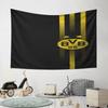 Borussia Dortmund Wzór Logo Dekoracja Ścienna Gobelin Dekoracyjny Wystrój Domu do Sypialni i Salonu