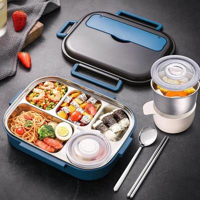 Boîte à lunch Bento isolée double couche Wutuo