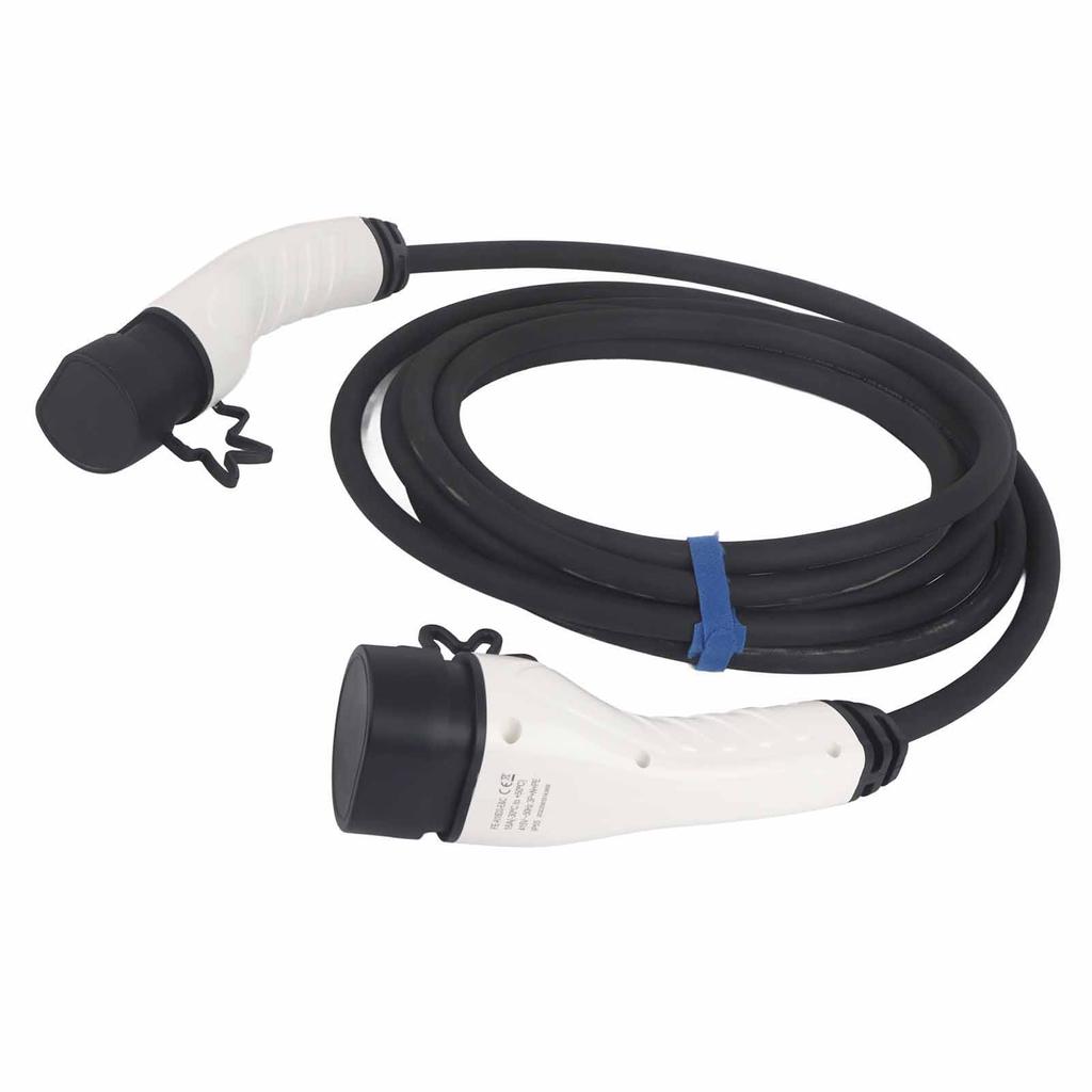 EV Charging Cable 415V Type 2 To Type 2 5 Meters Electric Car Charging Plug 3 Phase IEC 62196‑2 Replacement for Tesla