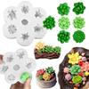 Succulents Plant Silicone Moulds Flowers Candle Molds Baking Molds Epoxy Resin Molds Plasters Molds for Candle Making