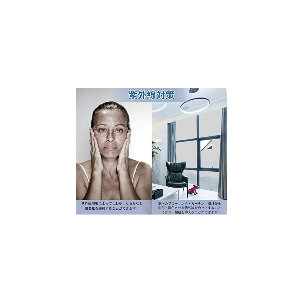 KTJ Window Film, Window Insulation and Heat Shielding Sheet, Privacy Film, Window Glass Film, Glass