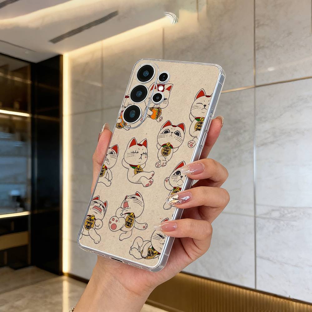 

Dan-da-dan Turbo Phone Case For Samsung S25,S24,S21,S22,S23,S30,Ultra,S20,Plus,Fe,Lite Transparent Cover Samsung S225G