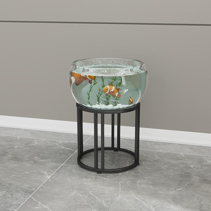 Modern Iron Floor Standing Flower Stand Movable Pot Rack with Wheels Versatile Indoor Plant Stand Decorative