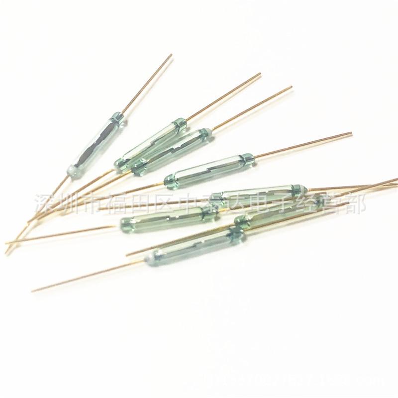 Original Russian MKA-14 Magnetic Control Reed Switch, Glass Sealed, 2x14MM, Normally Open