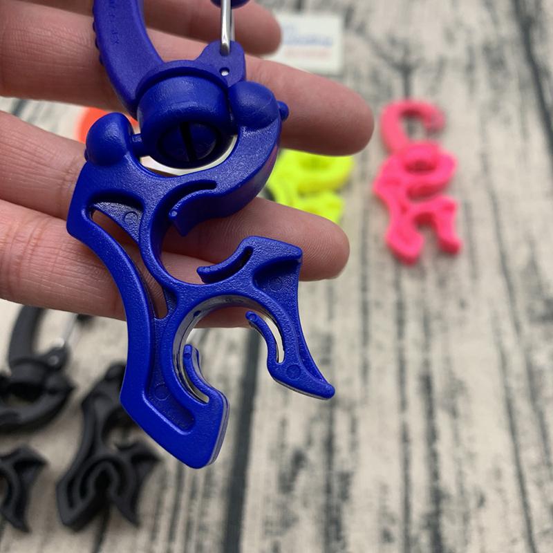 Diving Clip Bcd Hose Retainer Diving Double Bcd Hose Holder Clip Regulator Retainer Buckle Hook For Dive Snorkeling 2Pcs